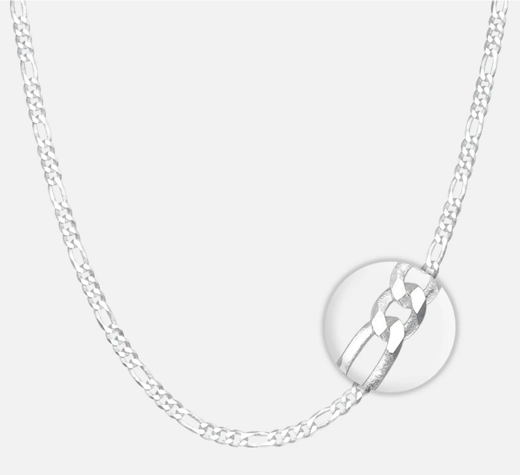 Conjunto Icon Cadena y Pulsera · Fina Plata Italiana 925 - PIZANI